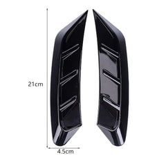 2pcs Car Fender Headlight Eyebrow Decorative Tail Lights