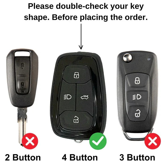 Car Metal Key Cover for TATA Nexon, Harrier, Safari, Altroz, Tigor, EV Electric, EV Max, Punch, Tiago