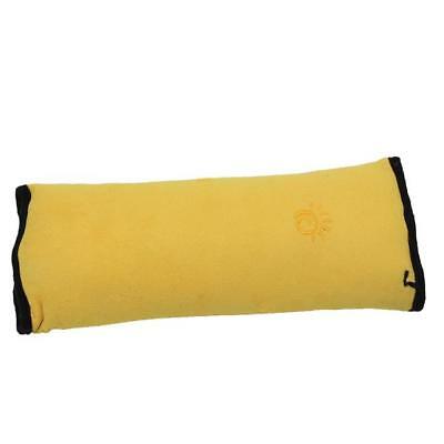 1pc Travel Kids Boys Girls Children Safety Strap Car Seat Belt Pads Pillow Cushion Shoulder Protection(Yellow Color)