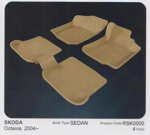 3D Regular kagu Mats - For SKODA SUPERB 2012