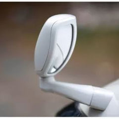 White Car Bonnet Fender Side Mirror Wide Angle View for New Toyota Fortuner