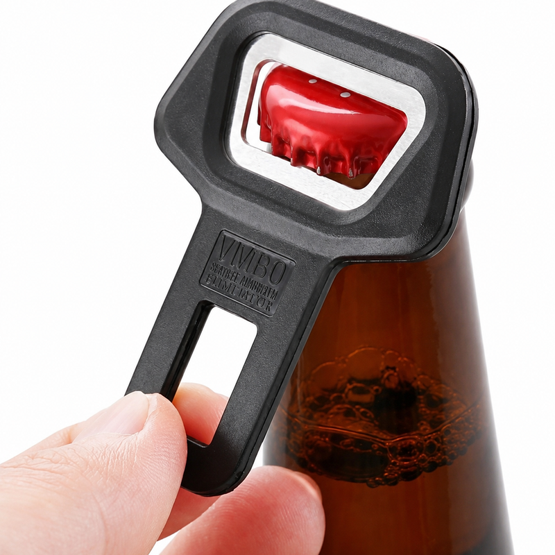 2 Pcs Car Seat Belt Clip,Universal Seat Belt Buckle,Seat Belt Hack,Bottle Openers