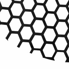 1 Set Car Rear Tail Light Lamp Stickers Honeycomb Type Decal Replacement Black for Ford Mustang 2015-2017