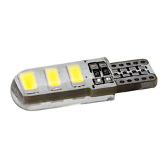 10pc White T10 6 SMD 5W CANBUS ERROR FREE Silica Silicone 194 168 LED Light Bulbs