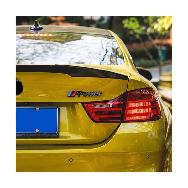 Car Stylish Metal M POWER Logo Rear Trunk Badge Decal Emblem Sticker