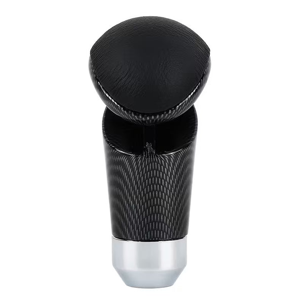 Universal Carbon Fiber Manual or Automatic Gear Shift Knob Shifter Lever For Car