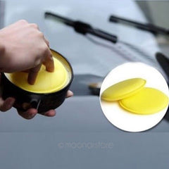 12pcs Car Waxing Polish Foam Sponge Wax Applicator Cleaning Detailing Pads