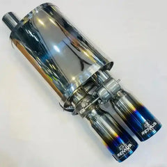 Remus Dual Tip (Burnt) Valvetronic Exhaust System for Cars – Carbon Titanium Tips, Premium Performance