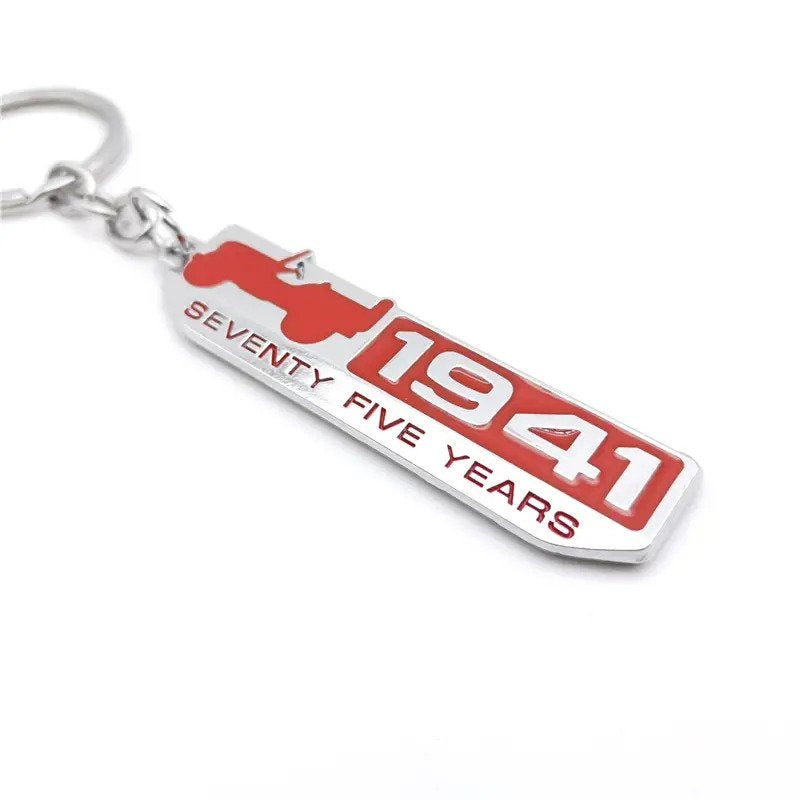 Emblem Keychain 1941 3D Logo Emblem Metal Keychain For Bikes And Cars – Autotrends