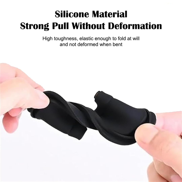 4 Pcs Car Silicone Door Latch Protective Cover Silent Shock Pads Vehicle Doors Locks Guard Stopper Set Auto Protector Automotive Tools Supplies [8x6x1 Cm]