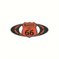 1pc 3D Metal ROUTE US 66 Car Side Fender Rear Trunk Emblem Badge Sticker Decals for Universal Cars for Moto Bike Decorative