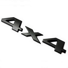 1pc 4x4 Black Jeep Off Road Mania Badge Emblem Metal Decal Sticker Logo