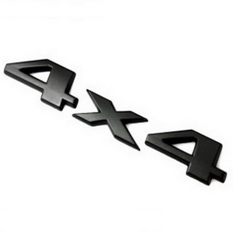 1pc 4x4 Black Jeep Off Road Mania Badge Emblem Metal Decal Sticker Logo