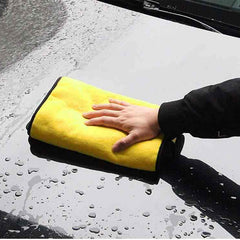 40x40 cm 350 GSM Microfiber Double Layered Cloth , Extra Thick Microfiber Cleaning Cloth