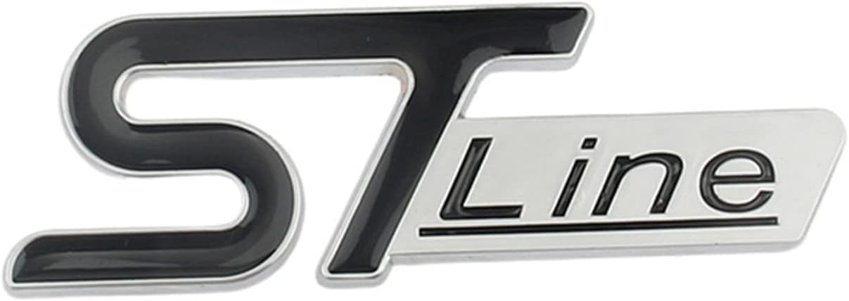 Black ST Black Line Chrome Edge
