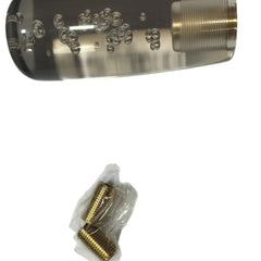1pc Bubble Crystal Car Gear Shift Knob Manual Gear Stick Lever Knob