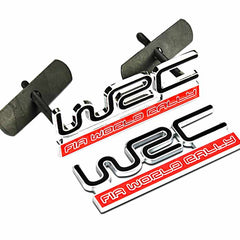 1pc Front Grill WRC 3D Car Emblem Tuning Metal Logo Badge