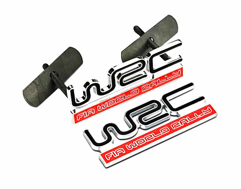 1pc Front Grill WRC 3D Car Emblem Tuning Metal Logo Badge