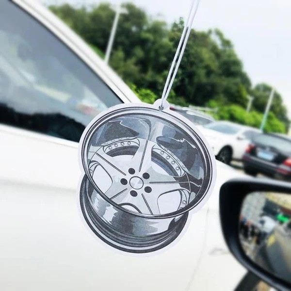1Pc JDM Car Air Freshener Hanging Perfume , Natural Essential Oil Car Scent Refresh Whole Car