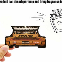 1Pc JDM Car Air Freshener Hanging Perfume , Natural Essential Oil Car Scent Refresh Whole Car