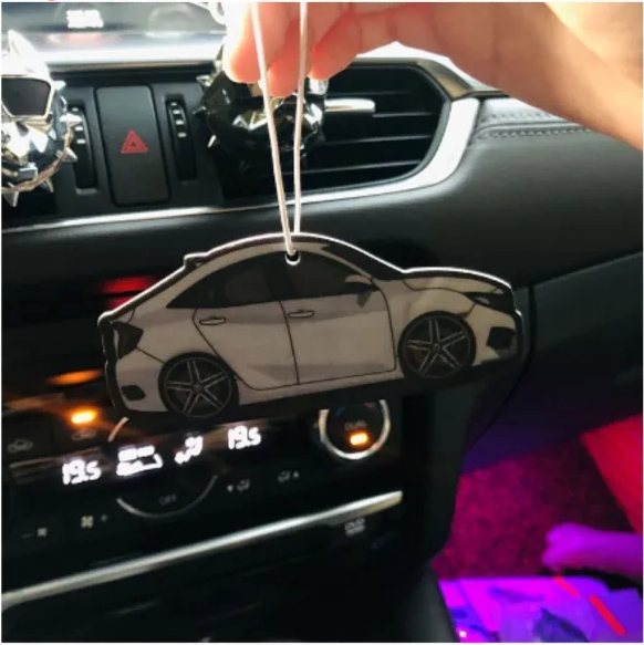 1Pc JDM Car Air Freshener Hanging Perfume , Natural Essential Oil Car Scent Refresh Whole Car