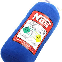 1pc NOS Nitrous Oxide Bottle Car Decor Headrest Cushion Creative Plush Pillow