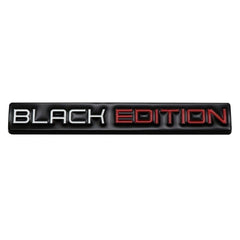 1pc White BLACK Red EDITION 3D Metal Emblem Badge Stickers For Car Truck Bike