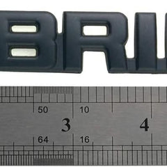 1pcs Black Blue Hybrid 3D Metal Car Sticker Emblem Badge Car Bike Decorative