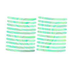 20 Pcs Mix Color Car Wheel Reflective Rim Stickers Luminous Safety Strips For Cars & Bikes