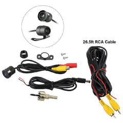 2 in 1 Flush Bracket Car Rear View Reversing Waterproof Parking Camera 145 Degrees
