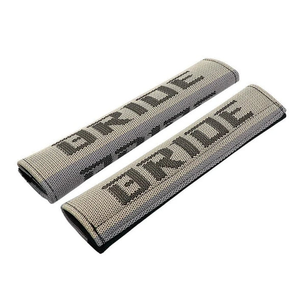 2 Pcs Car JDM Seat Belt Cover Shoulder Pads BRID Racing Seat Material Fabric Gradation
