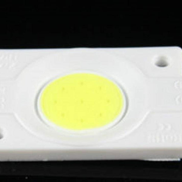 10pcs White 2.4W Injection COB LED Module 6000-6500K DC12V