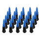 20pcs 12x1.25 / 1.5 Forged Steel Lug Nuts Extended Bullet Design 89mm True Spike