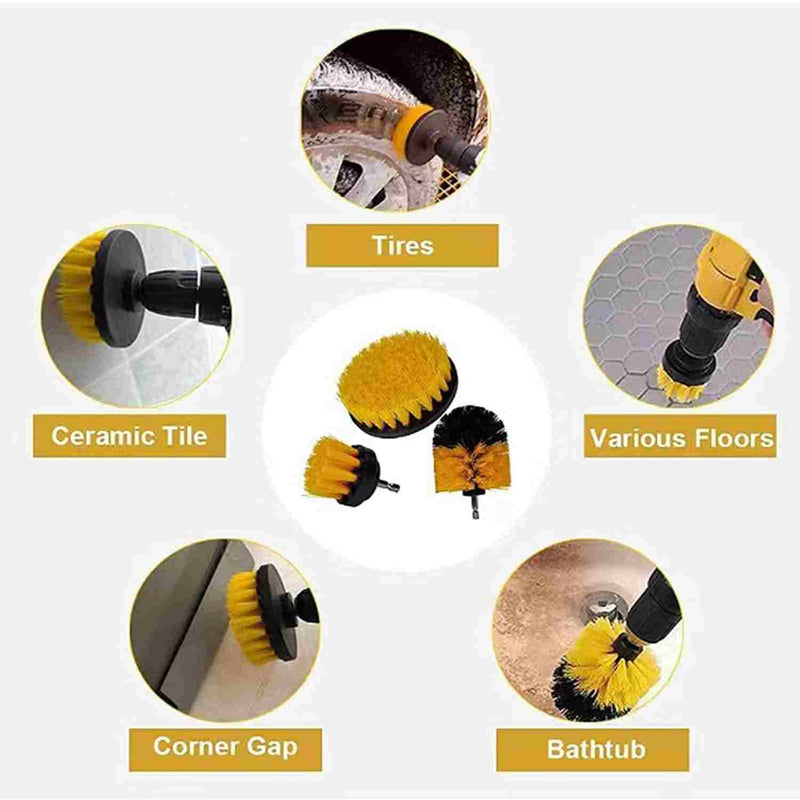26 PCS Car Detailing Brush Kit Brush Set for Wheel, Exterior Interior Car Cleaning Set (Scrub Pads, Sponges, Detailing Brushes, Washing Mitt, Air Vent Brush, Cleaning Cloth)