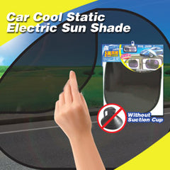 Electro-Static Car Universal Sun Shade With Automatic Window Grip (4 Pcs)