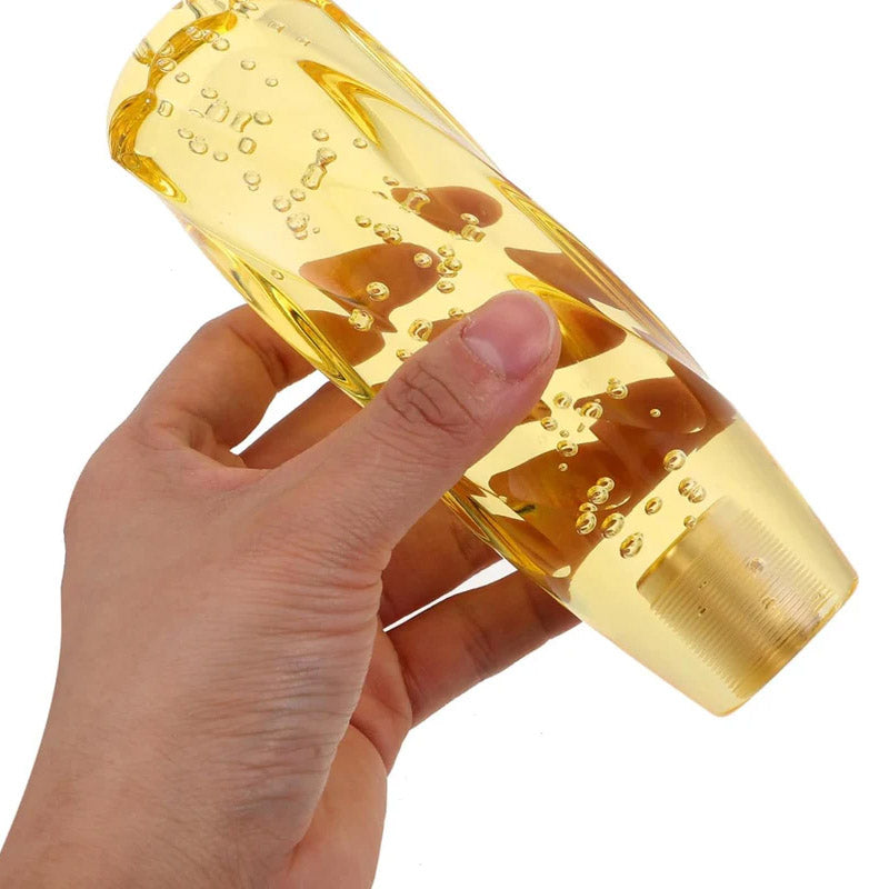 Car Shift Knob Durable Front Shift Lever Knob Universal for Automatic and Manual Vehicle Acrylic with 2 Adapter 1 Set