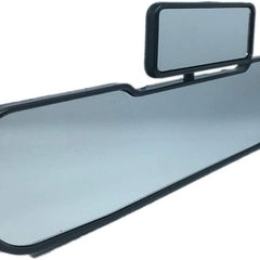 2in1 Car Rear View Mirror, Clip on Wide Angle Universal Flat Panoramic Rearview Mirror For Car SUV