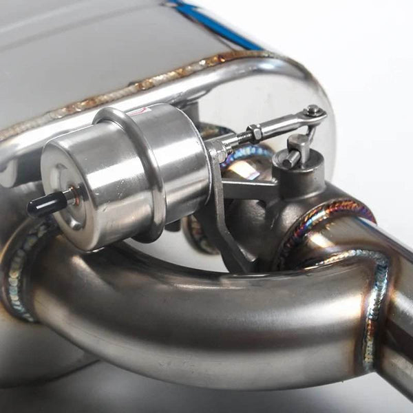 2inch/51mm SS304 valvetronic exhaust silencer remote Control Exhaust Muffler With Vacuum cutout and air Pump For Car