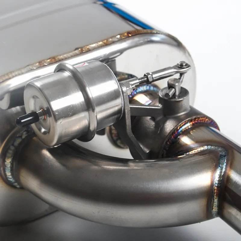 2inch/51mm SS304 valvetronic exhaust silencer remote Control Exhaust Muffler With Vacuum cutout and air Pump For Car
