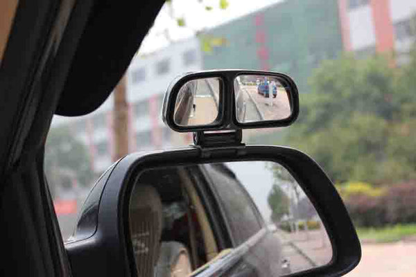 2pcs 3R-028 Car Rear View Blind Spot Parking Mirror Adjustable 360 Degree Wide Angle, Rear View Mirror Mounted Type