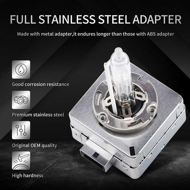 2pcs D1S HID Bulbs 35W 6000K Diamond White Xenon HID Headlight Bulb