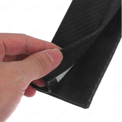2Pcs RALLI Carbon Fiber Embroidery Car Seat Belt Cover Safety Shoulder Pads