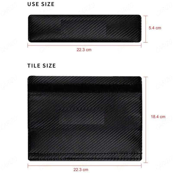 2Pcs RALLI Carbon Fiber Embroidery Car Seat Belt Cover Safety Shoulder Pads