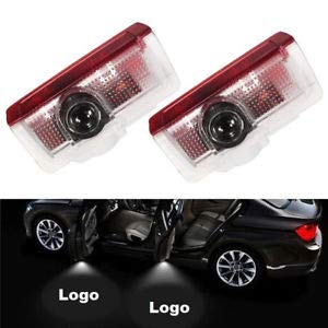 2pcs Suitable For Mercedes-Benz E A B C ML Class w212 w166 w176 Series Car Door Welcome Lights Ghost Shadow Led Projector Logo Light