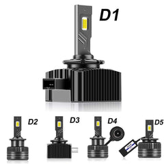 2X 55W LED Headlight Bulbs Replace D1S HID Xenon Conversion Kit For Car