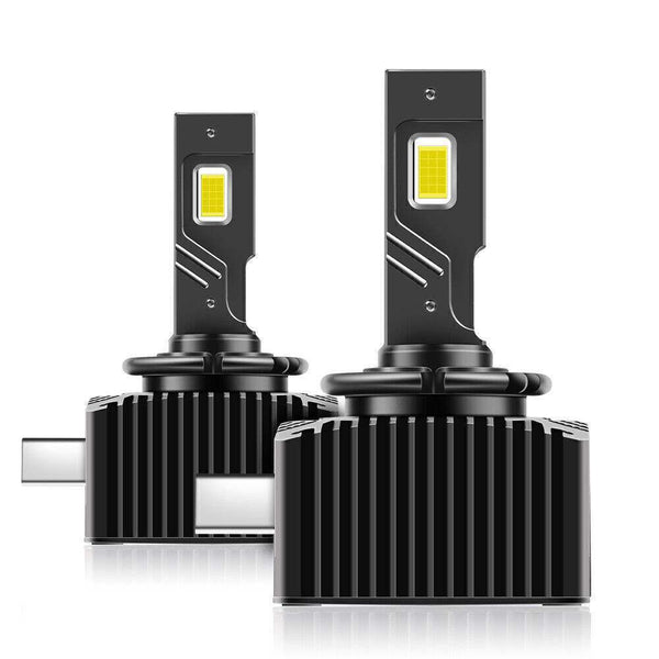 2X 55W LED Headlight Bulbs Replace D1S HID Xenon Conversion Kit For Car