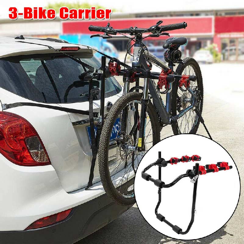 Buy 3 Bike Bicycle Cycle Deluxe Rear Mount Car Rack Carrier – Autotrends