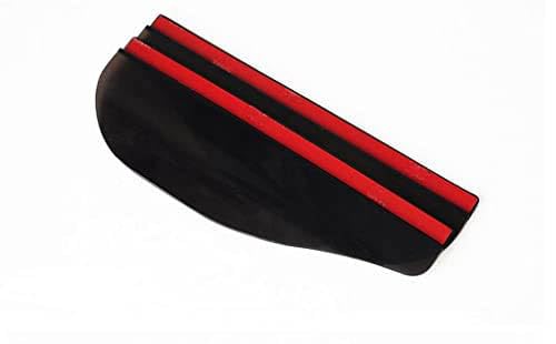 Black Tinted Car Side Mirror Rain Guard Visor (Set Of 2pcs)