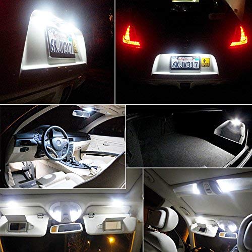1pc 31mm 18 LED SMD Festoon White C5W Bulb Car 3030 Interior 6428 DE3021