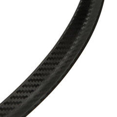 2pcs 24cm CARBON FIBER FENDER FLARES WHEEL LIP BODY KIT FOR UNIVERSAL CAR AUTO